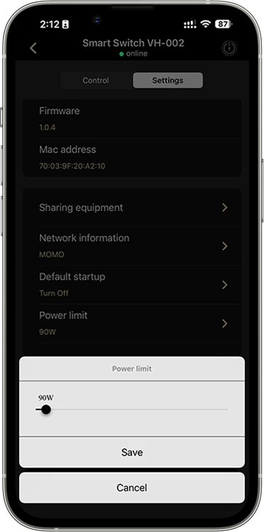 VH-002 Overload Protection