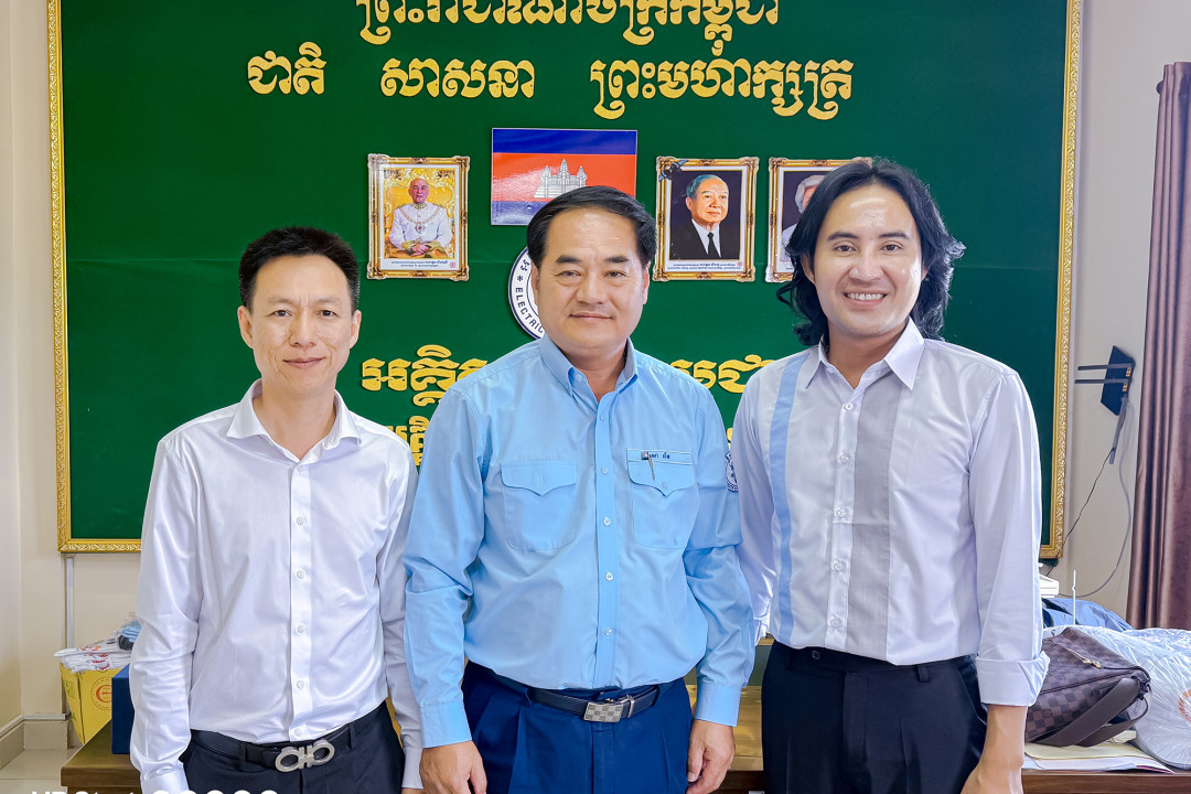 VP.Start’s CEO Visited EDC Sihanoukville